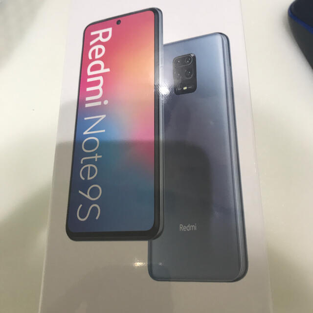 新品未開封 Redmi Note 9S 4GB/64GB ｸﾞﾚｲｼｬｰﾎﾜｲﾄ 2