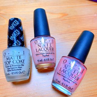 オーピーアイ(OPI)のOPI ネイルラッカー マニキュア マットコート(マニキュア)