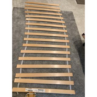 イケア(IKEA)の【IKEA】LUROY ベッドベース（すのこ）80x200cm  2セット(すのこベッド)