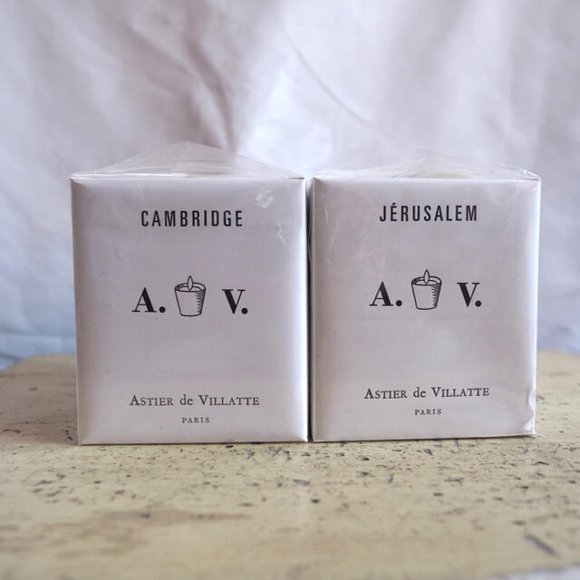 定番正規店 新品未開封 ASTIER DE VILLATTE キャンドルセット