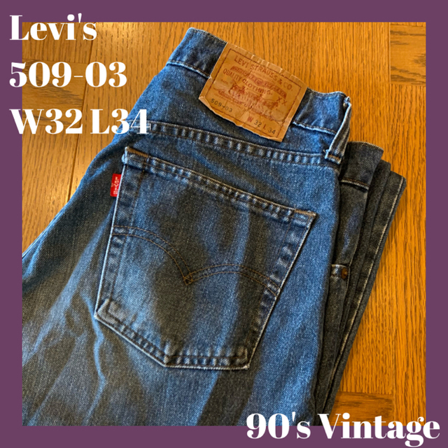 リーバイス Levi's 509 デニム パンツ サイズ：W40 L31 インディゴ MADE IN U.S.A【Levis】 509-2017