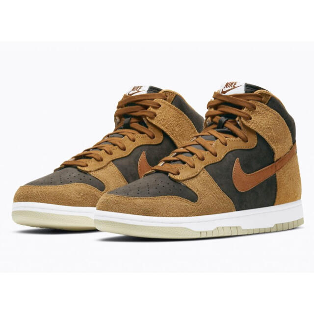 NIKE(ナイキ)のNIKE DUNK HIGH RETRO PRM DARK RUSSET メンズの靴/シューズ(スニーカー)の商品写真