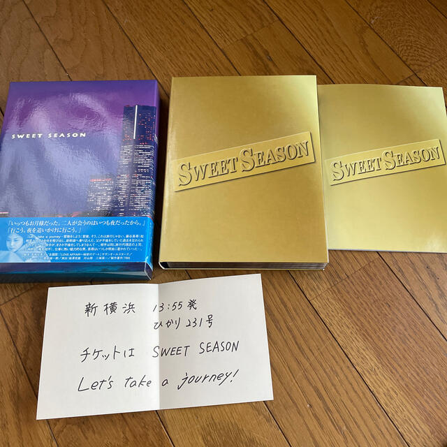 松嶋菜々子　SWEET　SEASON（4枚組BOX） DVDとよた真帆