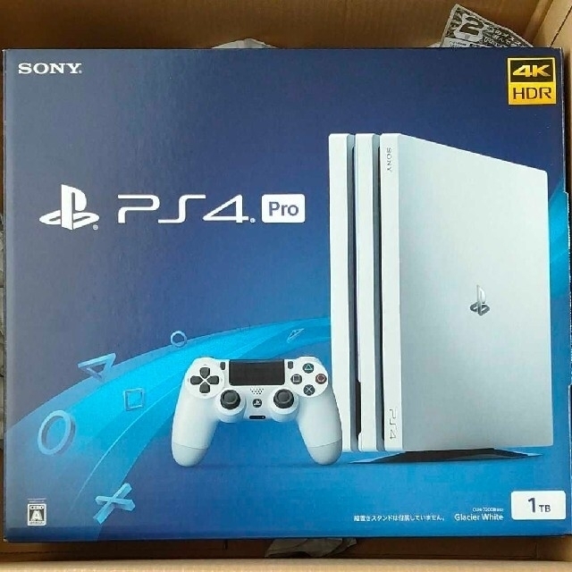 SONY PS4 Pro 本体 ホワイト　1TB