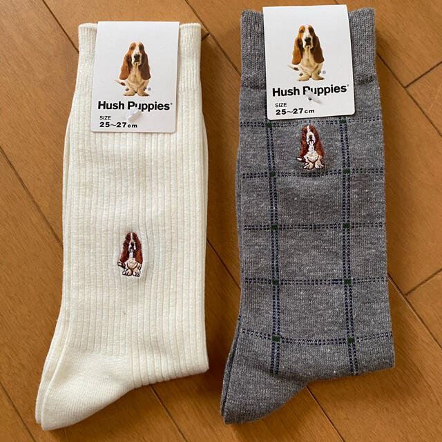 Hush Puppies(ハッシュパピー)のHush Puppies 紳士靴下　2足セット　【新品・未使用】 メンズのレッグウェア(ソックス)の商品写真