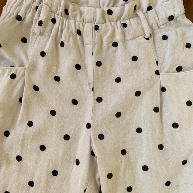 ZARA KIDS(ザラキッズ)のZARA キッズ　ワイドパンツ　140 キッズ/ベビー/マタニティのキッズ服女の子用(90cm~)(パンツ/スパッツ)の商品写真