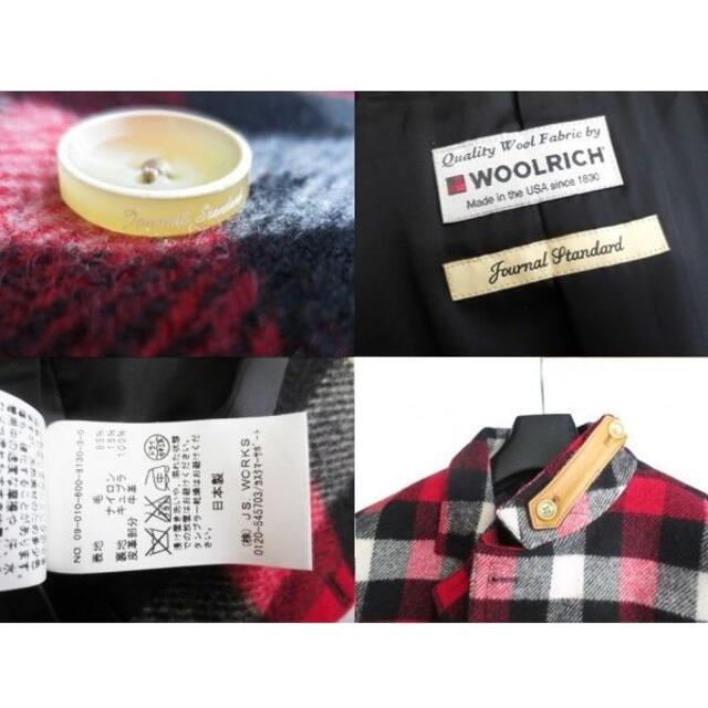 WOOLRICH(ウールリッチ)のジャーナルスタンダード別注 ウールリッチ チェック柄 ウールメルトンジャケット  メンズのジャケット/アウター(テーラードジャケット)の商品写真