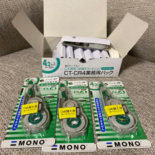 トンボエンピツ(トンボ鉛筆)のMONO CT-CR4修正テープ詰め替えカートリッジ(消しゴム/修正テープ)