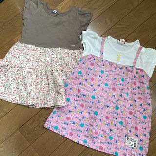 半袖ワンピース 2枚セット(ワンピース)