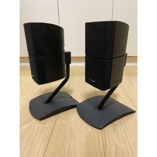 ボーズ(BOSE)のBOSE ボーズ サテライトスピーカー 2本セット スタンド付き 中古(スピーカー)