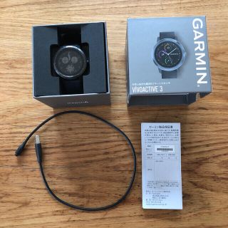 ガーミン(GARMIN)のGARMIN VIVOACTIVE 3(腕時計(デジタル))