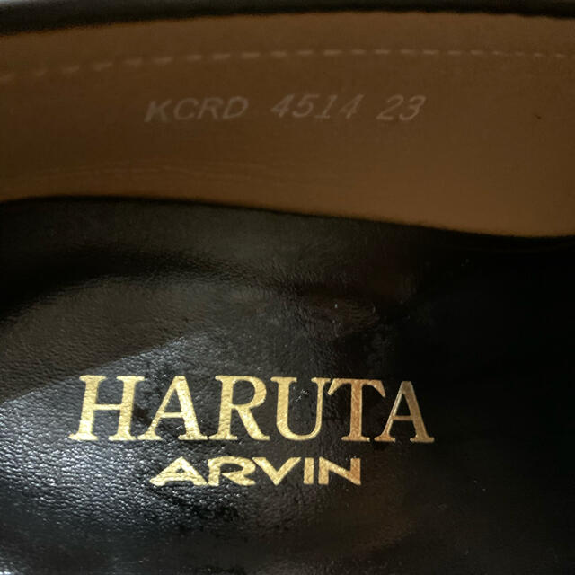 HARUTA(ハルタ)のハルタ　ローファー　23cm 黒 キッズ/ベビー/マタニティのキッズ靴/シューズ(15cm~)(ローファー)の商品写真