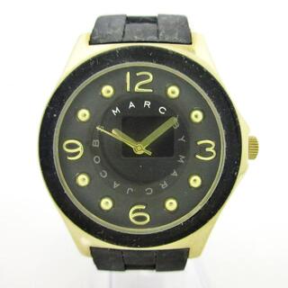 マークバイマークジェイコブス(MARC BY MARC JACOBS)のマークジェイコブス 腕時計 - MBM2540 黒(腕時計)