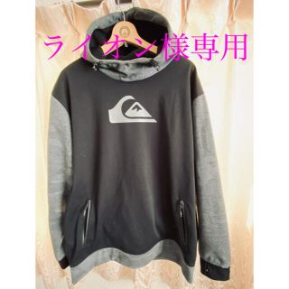 クイックシルバー(QUIKSILVER)の値下げ！超撥水、防風、裏起毛クイックシルバープルオーバーフーディ(パーカー)