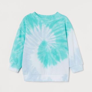 エイチアンドエム(H&M)のタイダイトレーナー(Tシャツ/カットソー)