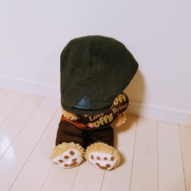 blackmoon様専用◆EdgeCity◆ハンチング　カーキ　黒　2点 メンズの帽子(ハンチング/ベレー帽)の商品写真