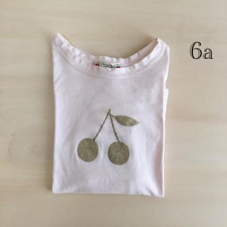 ボンポワン(Bonpoint)のボンポワン6aチェリーTシャツロンT(Tシャツ/カットソー)