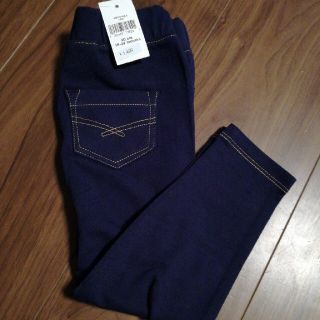 ベビーギャップ(babyGAP)の新品☆GAPデニム風スパッツ　90㎝　紺(パンツ/スパッツ)