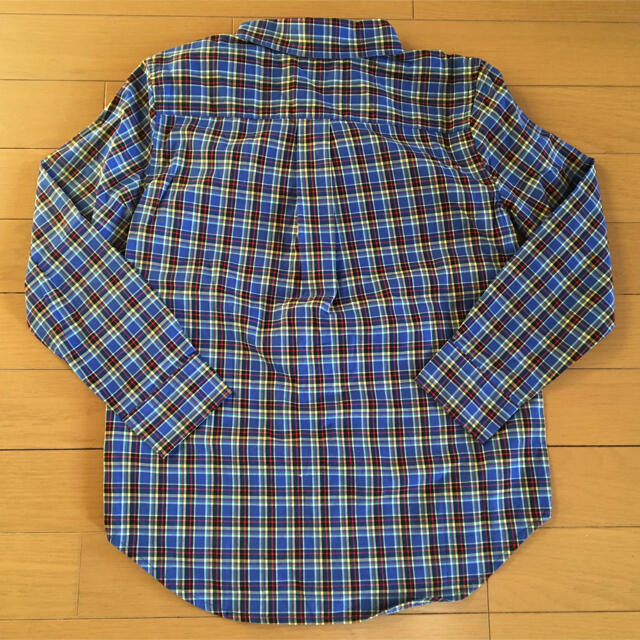 Ralph Lauren(ラルフローレン)のラルフローレン ボタンダウンチェックシャツ130 キッズ/ベビー/マタニティのキッズ服男の子用(90cm~)(ブラウス)の商品写真