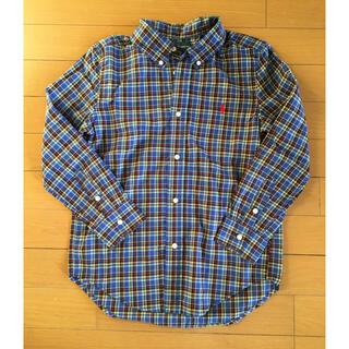 ラルフローレン(Ralph Lauren)のラルフローレン ボタンダウンチェックシャツ130(ブラウス)