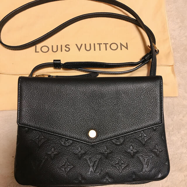 高級ブランド LOUIS VUITTON ルイヴィトン モノグラムアンプラントレザー ショルダーバック#ネイビー ショルダーバッグ 