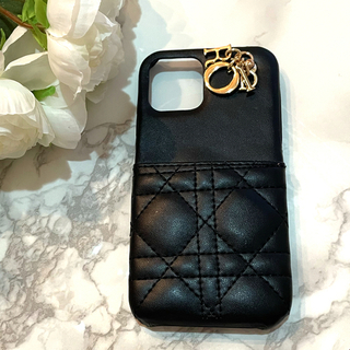ディオール(Dior)のiPhone12/12pro ケース　黒(iPhoneケース)