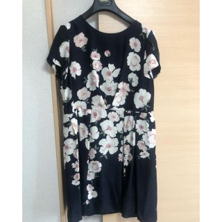 ローズティアラ(Rose Tiara)のRose Tiara 大きいサイズ　花柄　ドレス　ワンピース　3XL 2XL (ひざ丈ワンピース)