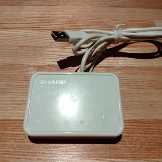 シャープ(SHARP)の接触型ICカードリーダライタ　シャープ　RW-5100 e-tax マイナンバー(PC周辺機器)