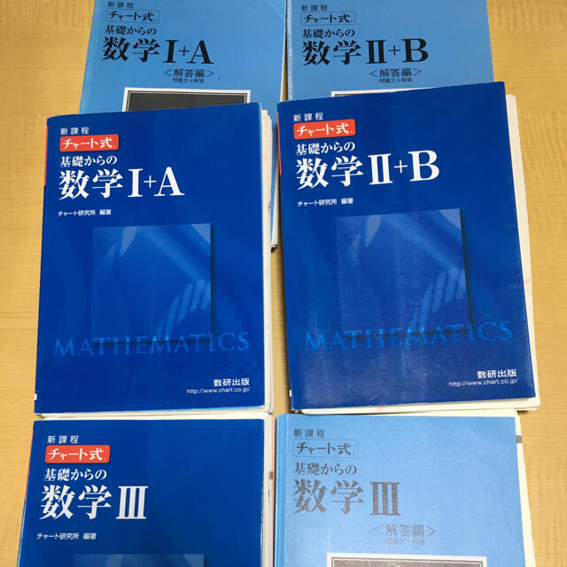 (裁断済み) 青チャートIA IIB III エンタメ/ホビーの本(語学/参考書)の商品写真