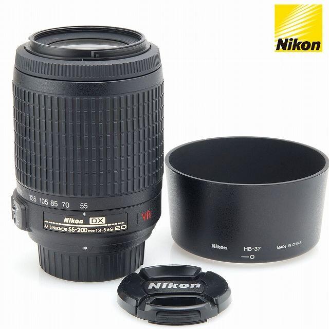 Nikon(ニコン)のNikon 望遠レンズ AF-S 55-200mm VR DX スマホ/家電/カメラのカメラ(レンズ(ズーム))の商品写真