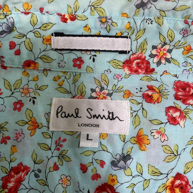 Paul Smith(ポールスミス)のPaul Smith 花柄 シャツ Lサイズ メンズのトップス(シャツ)の商品写真