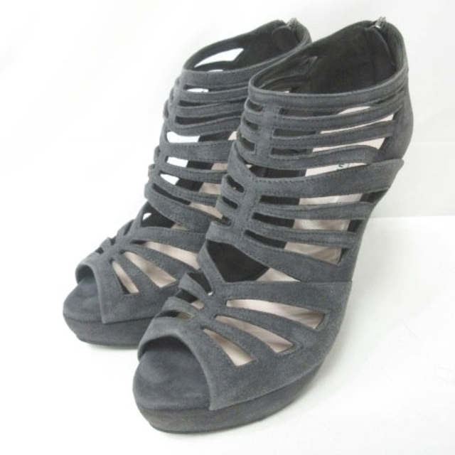 miumiu(ミュウミュウ)のミュウミュウ miumiu ブーツサンダル シューズ ハイヒール 厚底 スエード レディースの靴/シューズ(サンダル)の商品写真