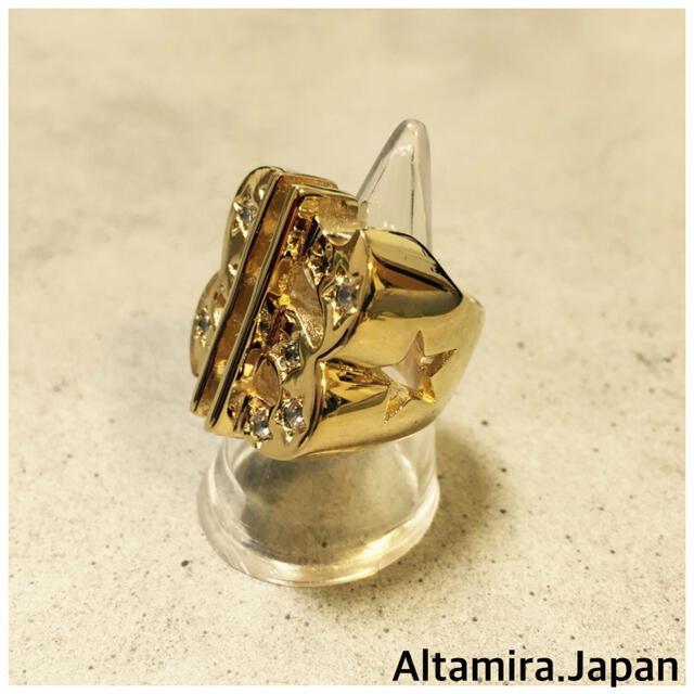 18K ゴールドコーティング ダラーリング / テンダーロイン 好きに メンズのアクセサリー(リング(指輪))の商品写真