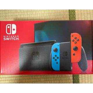 ニンテンドースイッチ(Nintendo Switch)のニンテンドースイッチ　本体　ネオン　美品(家庭用ゲーム機本体)