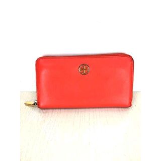 トリーバーチ(Tory Burch)のTORY BURCH（トリーバーチ） ロゴプレート ラウンドジップ 長財布(財布)