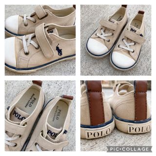 ポロラルフローレン(POLO RALPH LAUREN)のPOLO RALPH LAUREN キッズスニーカー16cm(スニーカー)