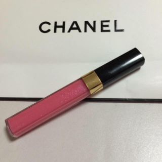 シャネル(CHANEL)のCHANEL リップグロス　144 ローズジレンマ(リップグロス)