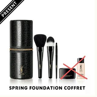 イヴサンローランボーテ(Yves Saint Laurent Beaute)のYSL　ノベルティ　ブラシ&ポーチ(ブラシ・チップ)