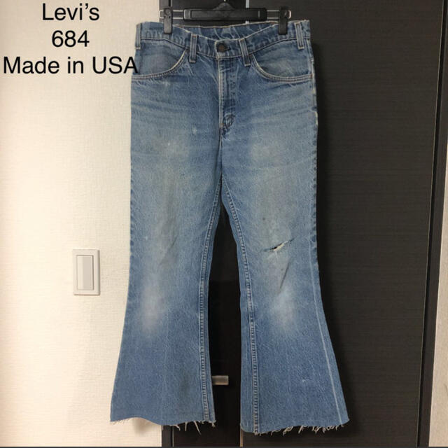 Vintage Levi’s 684 denim pants フレア　デニムのサムネイル