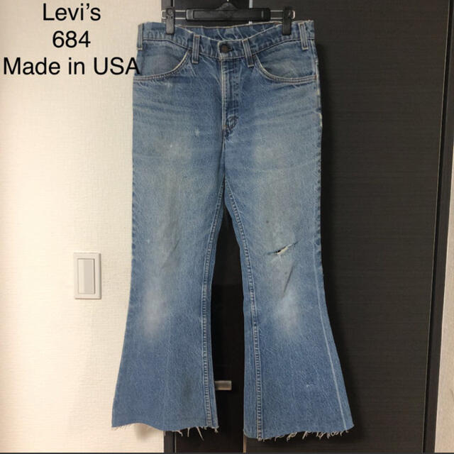 LeviVintage Levi’s 684 denim pants フレア　デニム