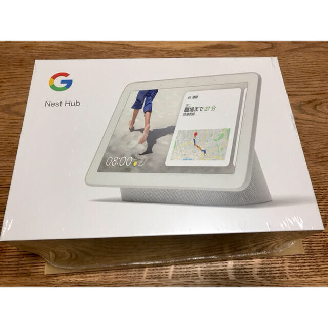 Google(グーグル)の【新品未開封】Google Nest Hub Chalk(チョーク)  スマホ/家電/カメラのPC/タブレット(ディスプレイ)の商品写真