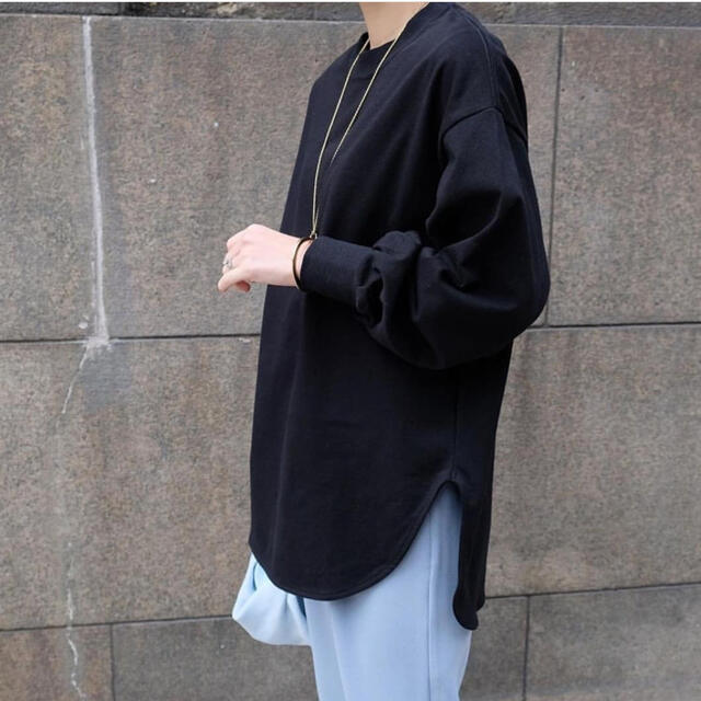 Tシャツ(長袖/七分)machatt マチャット ラウンドヘムロングTシャツ Tシャツ(長袖/七分)machatt マチャット ラウンドヘムロングTシャツ