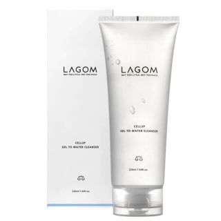 ラーゴム(LAGOM)のLAGOM ラゴム ジェルトゥウォーター クレンザー 220ml 1本 朝洗顔(洗顔料)