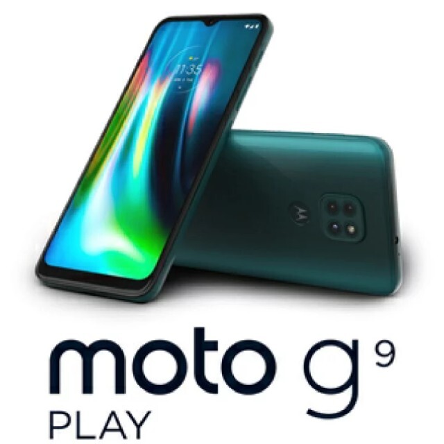 moto g9 play　フォレストグリーン