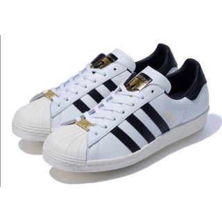 アベイシングエイプ(A BATHING APE)のBAPE ADIDAS SUPERSTAR 希少サイズ　新品未使用(スニーカー)