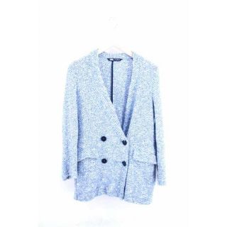 ザラ(ZARA)のZARA（ザラ） ミックスニットダブルテーラード レディース アウター(テーラードジャケット)