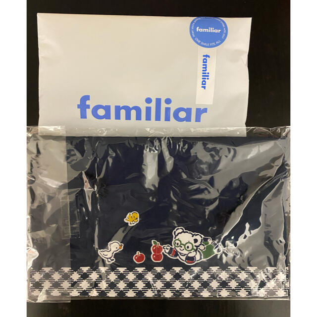 familiar(ファミリア)の新品　familiar ランチ巾着 キッズ/ベビー/マタニティのこども用バッグ(ランチボックス巾着)の商品写真