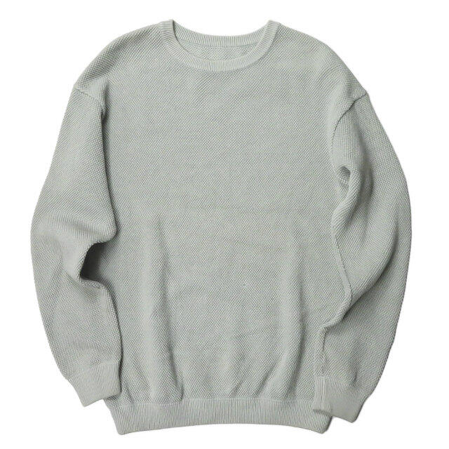 crepuscule 18SS Moss Stitch L/S ニット メンズ