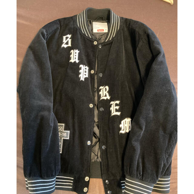 Supreme(シュプリーム)のSupreme Old English Corduroy Varsity  メンズのジャケット/アウター(ブルゾン)の商品写真