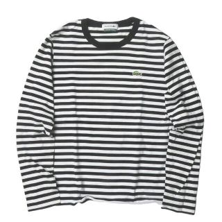 ラコステ(LACOSTE)のLACOSTE x BEAMS BOY ボーダーロングスリーブカットソー(Tシャツ(長袖/七分))